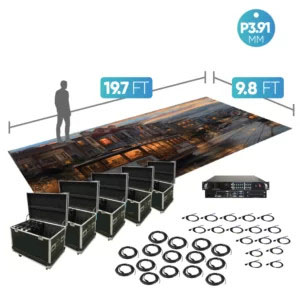 P3.91 19.7Ft X 9.8Ft LED Video Floor
