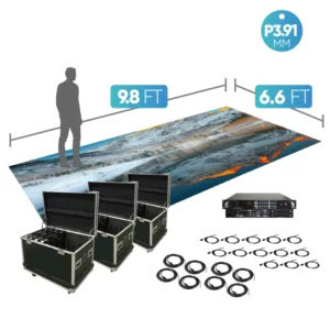 P3.91 9.8Ft X 6.6Ft LED Video Floor
