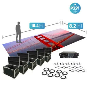 P3.91 16.4Ft X 8.2Ft LED Video Floor