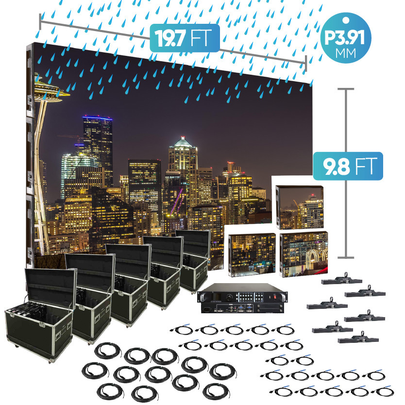 p3.91 Ondoor 19.7Ft X 9.8Ft